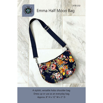 Emma Half Moon Bag Pattern, Image