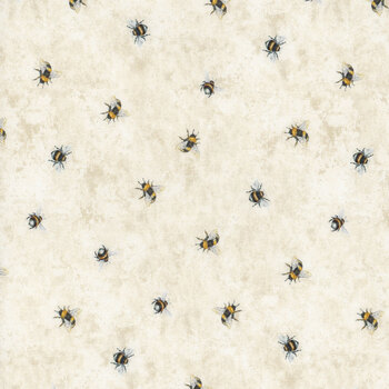 Lemon Bouquet BEE-CD2460 BEIGE by Timeless Treasures Fabrics, Image