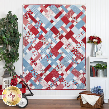  Picnic Quilt Kit - Old Glory, Image