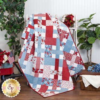  Picnic Quilt Kit - Old Glory, Image