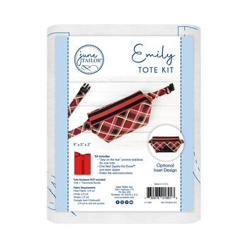  Quilt As You Go Zippity-Do-Done - Emily Tote - Red, Image