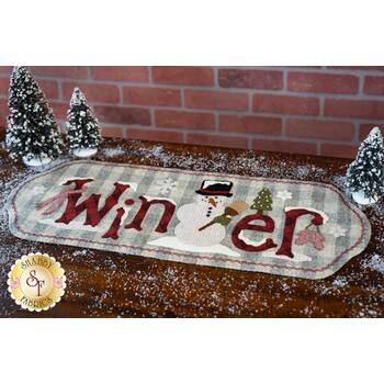 SAMPLE - Frosty's Winter Table Runner