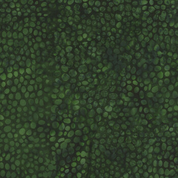 Floral Fun 112425680 Green Spinach by Kathy Engle for Island Batik