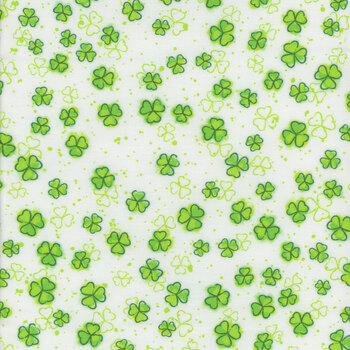 Lucky 10523-10 Irish by Patrick Lose for Northcott Fabrics, Image