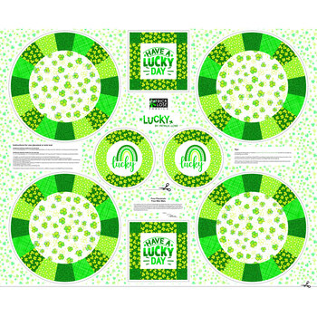 Lucky 10530-10 Panel by Patrick Lose for Northcott Fabrics