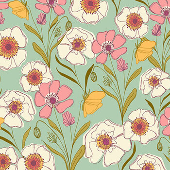 Meadow Walk A-1337-T by Alexandra Bordallo for Andover Fabrics