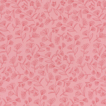 Meadow Walk A-1342-E Blush by Alexandra Bordallo for Andover Fabrics, Image