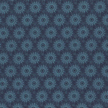 Little Gems A-1262-B Denim by Andover Fabrics, Image