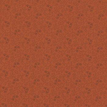 Little Gems A-1272-O Burnt Orange by Andover Fabrics, Image