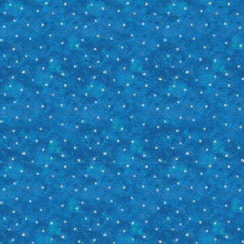 Fantasticats Y4347-90 Blue by Laurel Burch for Clothworks