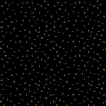 Fantasticats Y4348-3M Black Metallic by Laurel Burch for Clothworks