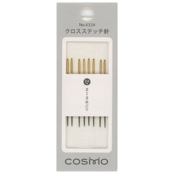 COSMO Cross Stitch Needles - Size 24 - 8ct, Image