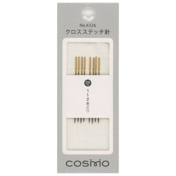 COSMO Cross Stitch Needles - Size 26 - 8ct, Image