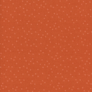 Crisscross A-1345-O1 Tangerine by Andover Fabrics, Image