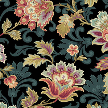 Dahlia A-1372-K by Edyta Sitar from Andover Fabrics, Image