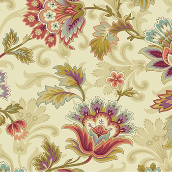 Dahlia A-1372-L by Edyta Sitar from Andover Fabrics, Image