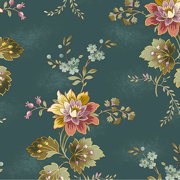 Dahlia A-1373-T by Edyta Sitar from Andover Fabrics