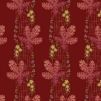 Dahlia A-1374-R by Edyta Sitar from Andover Fabrics, Image