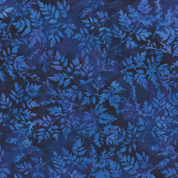 Bali Batiks - Bet on Blue W2579-17 Cobalt by Hoffman Fabrics