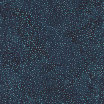 Bali Batiks - Dot Batik 885-758 Dark Blue by Hoffman Fabrics, Image