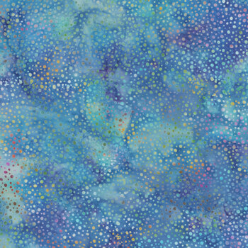 Bali Batiks - Dot Batik 885-181 Rainbow by Hoffman Fabrics, Image