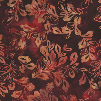 Bali Batiks - Holiday Spice W2583-231 Garnet by Hoffman Fabrics