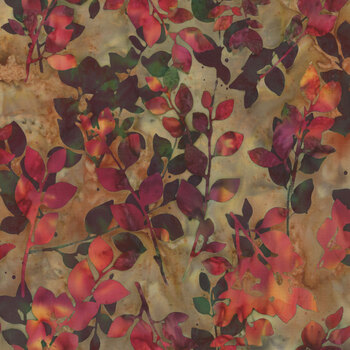 Bali Batiks - Holiday Spice W2585-66 Autumn by Hoffman Fabrics, Image