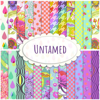 Untamed  24 FQ Set by Tula Pink for FreeSpirit Fabrics