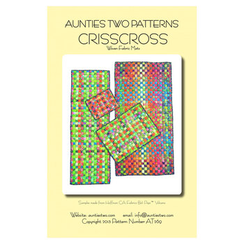 Crisscross Pattern by Aunties Two