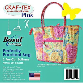 Bosal Perfectly Practical Bag Double-Sided Fusible Plus Stabilizer, Image