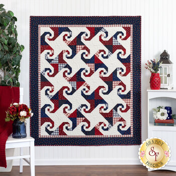 Snails Trail Quilt Kit - Friday Harbor