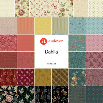 Dahlia  Yardage by Edyta Sitar from Andover Fabrics, Image