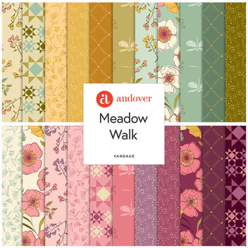 Meadow Walk   Yardage by Alexandra Bordallo for Andover Fabrics, Image