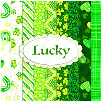 Lucky  9 FQ Set by Patrick Lose for Northcott Fabrics, Image