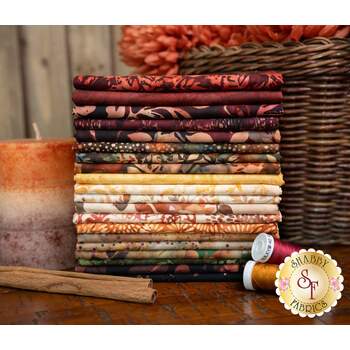 Bali Batiks - Holiday Spice  20 FQ Set by Hoffman Fabrics, Image