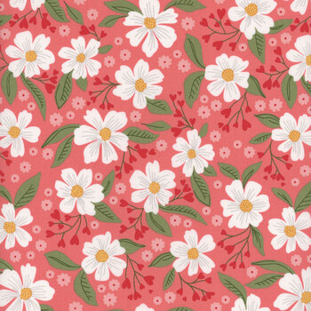 Love Blooms 5220-13 Lipstick by Lella Boutique for Moda Fabrics, Image