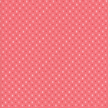 Love Blooms 5225-13 Lipstick by Lella Boutique for Moda Fabrics, Image