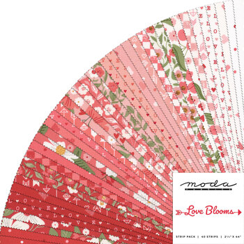 Love Blooms  Jelly Roll by Lella Boutique for Moda Fabrics  - RESERVE, Image