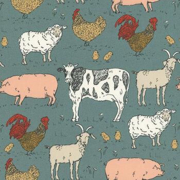 Farmstead 20903-15 Overalls by Stacy Iest Hsu for Moda Fabrics, Image