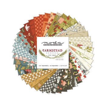 Farmstead  Mini Charm Pack by Stacy Iest Hsu for Moda Fabrics, Image