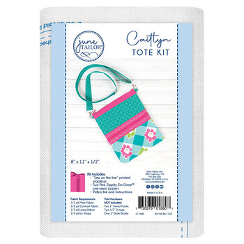  Quilt As You Go Zippity-Do-Done - Caitlyn Crossbody Tote - Pink, Image