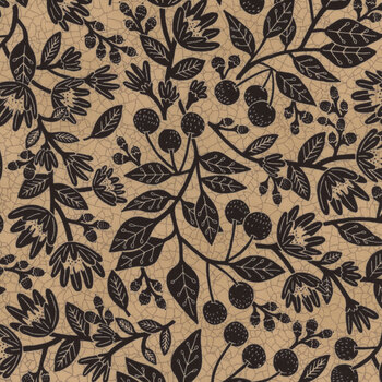 Bloom & Grow 7050-12 Tan by Kathy Schmitz for Moda Fabrics, Image