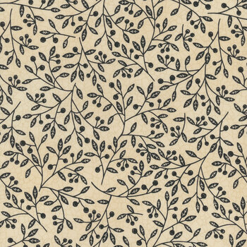 Bloom & Grow 7051-12 Linen by Kathy Schmitz for Moda Fabrics, Image