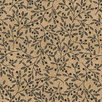 Bloom & Grow 7051-14 Tan by Kathy Schmitz for Moda Fabrics, Image