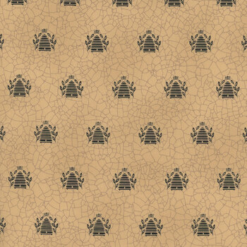 Bloom & Grow 7053-14 Tan by Kathy Schmitz for Moda Fabrics, Image