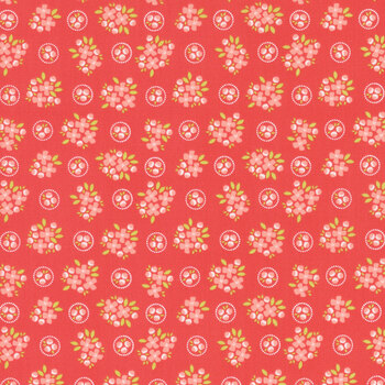 Cali & Co 29191-12 Flamingo by Corey Yoder for Moda Fabrics, Image