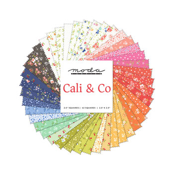 Cali & Co  Mini Charm Pack by Corey Yoder for Moda Fabrics - RESERVE, Image