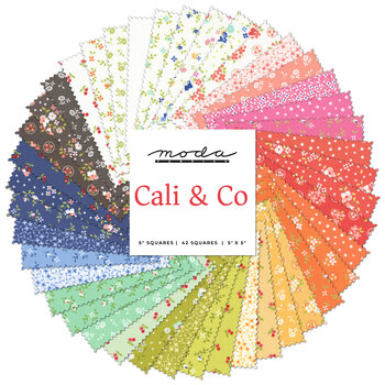 Cali & Co  Charm Pack by Corey Yoder for Moda Fabrics, Image