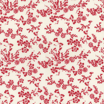 Red Delicious C15662-CLOUD Velvet by Riley Blake Designs, Image