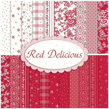 Red Delicious  21 FQ Set by Riley Blake Designs, Image